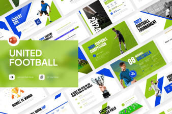 United Ball PowerPoint Template